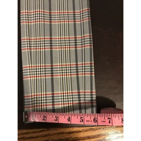 RAG & BONE Simone Checked Skinny Blue Multi Pants - Size 2 - NEW WITH TAG - Picture 3 of 12